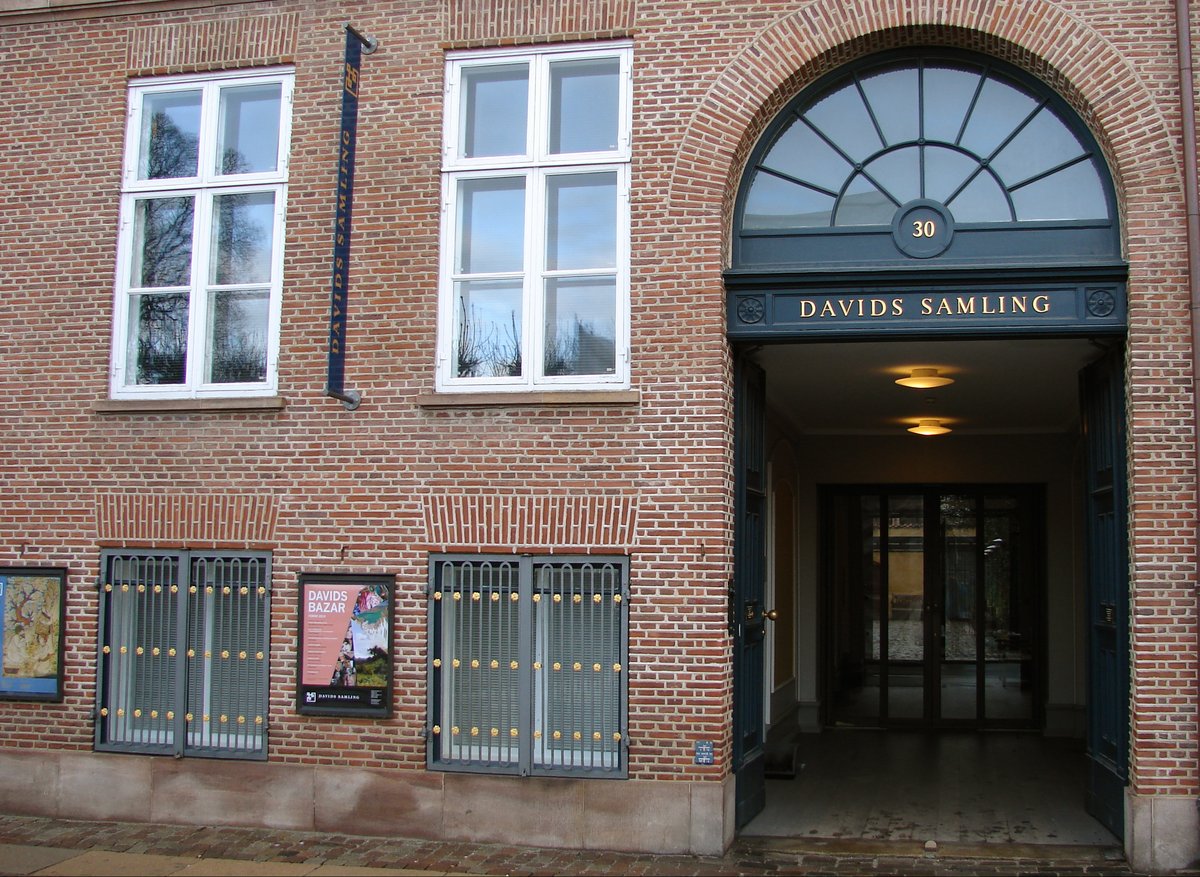 Davids Samling art museum in Copenhagen with classical sculptures and artworks