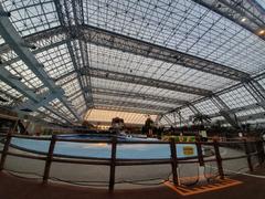 Tokyo Summerland outdoor amusement park with water slides and pools