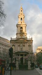 English church building in London on The Strand