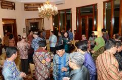 Ambassador hosting reception for Bupati going to America for leadership training program