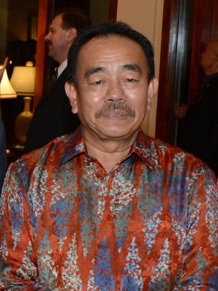 Ambassador hosting a reception for Bupati going to America for leadership training program