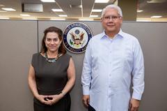 Commission on Filipinos Overseas Secretary Dante Ang II speaking on 21 November 2024