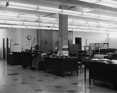 Official Vehicle Maintenance Building in Manila, 1960