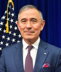 Portrait of U.S. Ambassador to the Republic of Korea Harry Harris