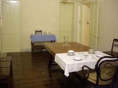 Dining room of Ho Chi Minh's house attached to the Presidential Palace in Hanoi