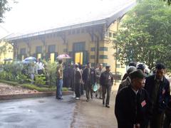 Ho Chi Minh's house attached to the Presidential Palace in Hanoi