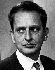 Portrait of Olof Palme in 1968