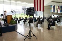 Mary Ann Glendon delivering remarks at The National Constitution Center in Philadelphia