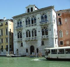Facade of Palazzo Corner Spinelli in Venice