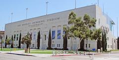LA84 Foundation John C Argue Swim Stadium in Los Angeles Exposition Park