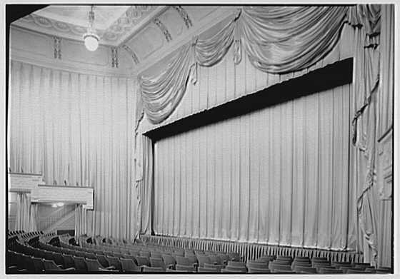 Coronet Theatre on West 49th Street in New York City historic black and white photo