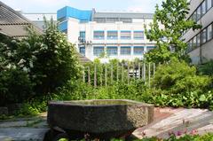 Kölner Brunnen fountain at the Mineralogical-Petrographical Institute, University of Cologne