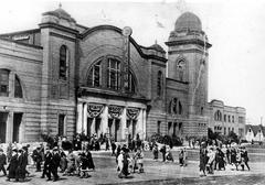 Historic Coliseum exterior at Canadian National Exhibition Toronto 1922