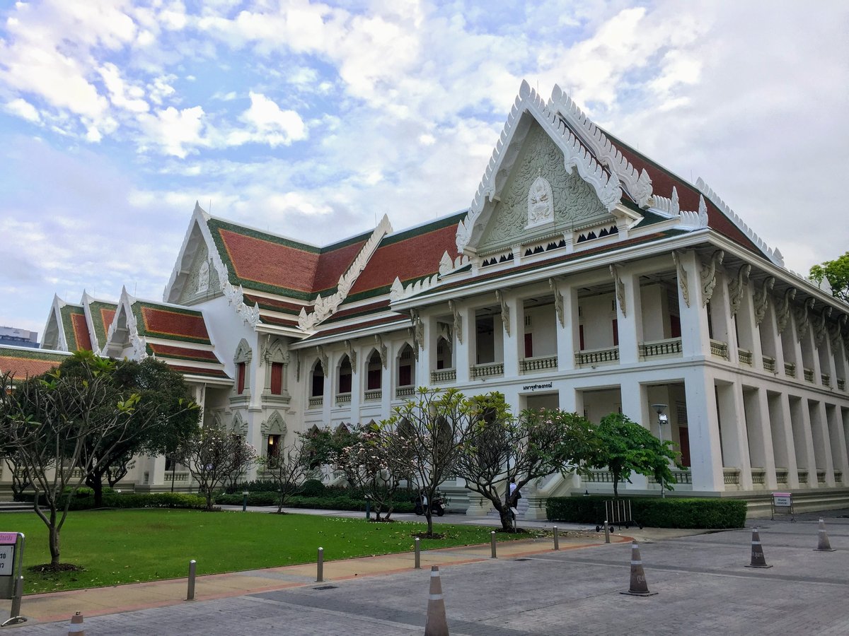 Faculty of Arts building at Chulalongkorn University in Bangkok, Thailand