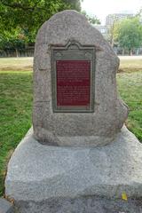 Hochelaga National Historic Site at McGill University in Montreal, Quebec, Canada