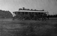 Michigan Wolverines and Minnesota Golden Gophers football game on Thanksgiving Day 1902