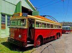 1931 factory-built Scammell Lorry bus with New Zealand Motor Bodies and English Electric motor