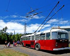 Retro bus by Scammell with English Electric motor and New Zealand Motor Bodies