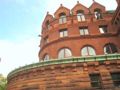 Fisher Fine Arts Library exterior at University of Pennsylvania in Philadelphia