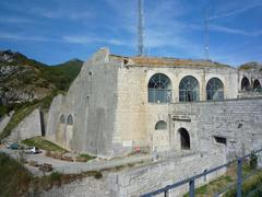 Fort de la Bastille fortress on a hill overlooking Grenoble city
