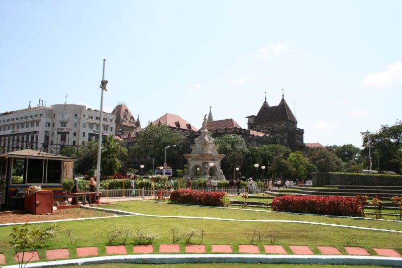 Flora Fountain in Mumbai, India