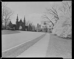 Forest Hills Cemetery with a variety of historic tombstones and monuments