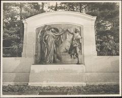 Sculpture of Death and the Sculptor in Forest Hills and Mt. Hope Cemetery