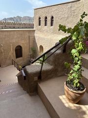Exit to the service area in the historic Al Mirani fort