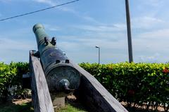 Seri Rambai historic cannon at Fort Cornwallis in George Town, Penang