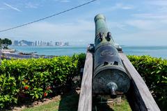 Seri Rambai historic cannon at Fort Cornwallis