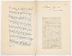 Autographed letter signed by Henry Maret to Cesare Corti recommending soprano Rita de Bardi, dated November 26, 1890