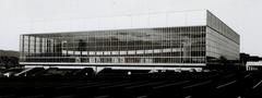 Veterans Memorial Coliseum in Portland Oregon after construction in 1960