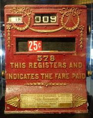 Fare payment register at the San Francisco Cable Car Museum in San Francisco, California