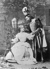 Madame Adelina Patti as Marguerite and Giovanni Mario as Faust in Gounod's opera Faust at Covent Garden