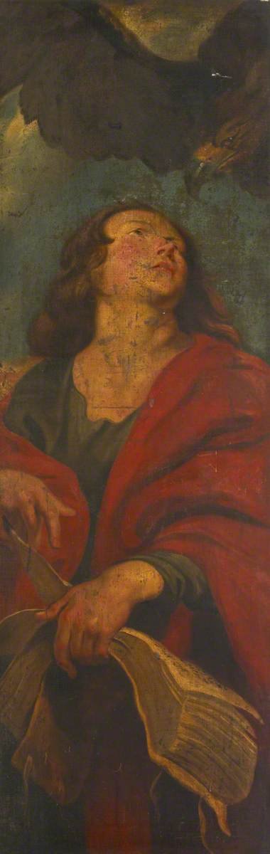 Portrait of Saint John the Evangelist by Anthony van Dyck