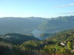 View over Caniçada Dam in Ventosa Parish