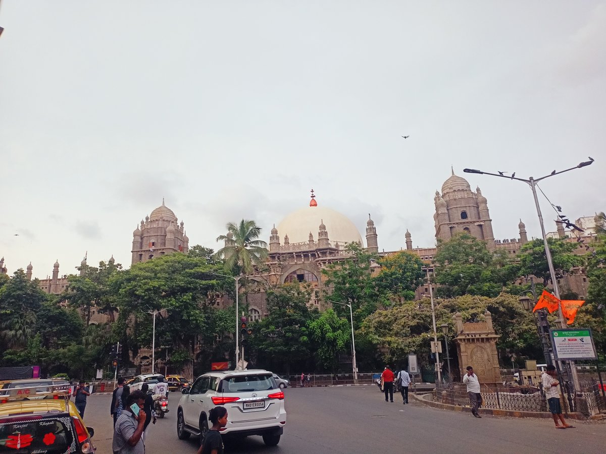 General Post Office building in Bombay with classic colonial architecture