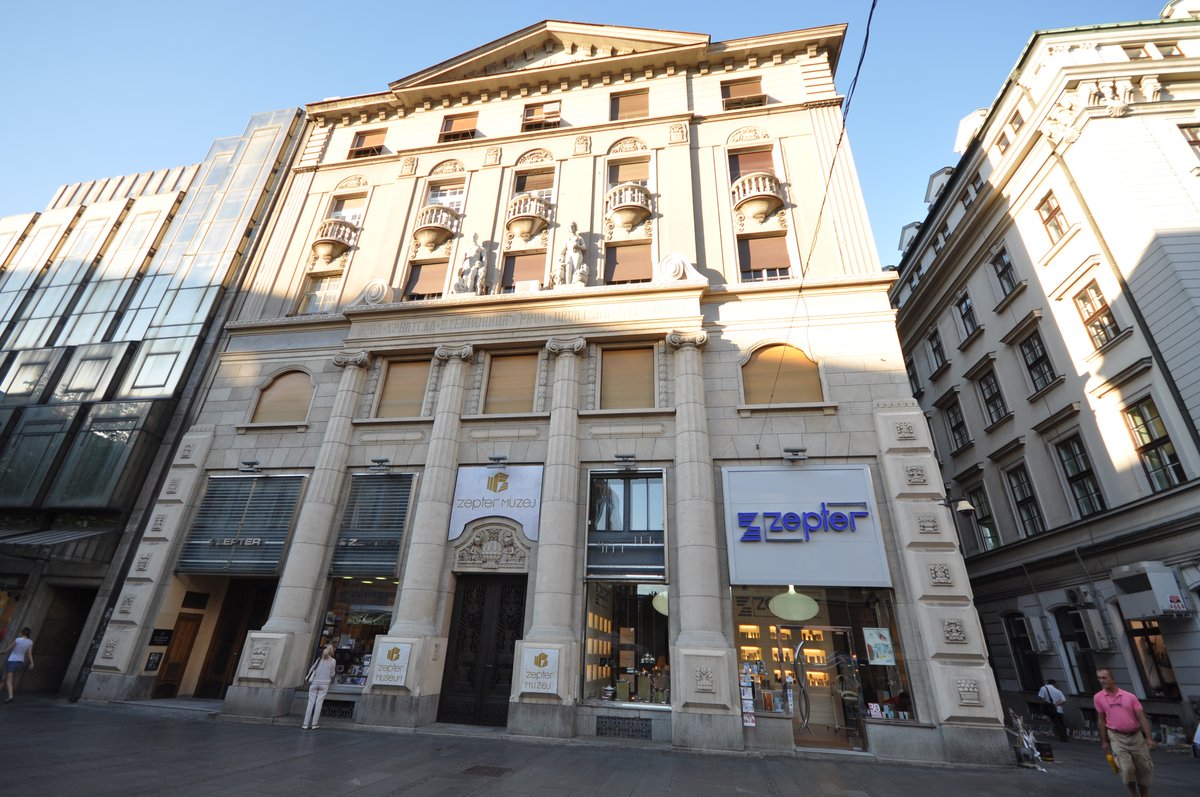 Zepter Museum in Belgrade, Serbia exterior view on a sunny day