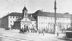Historic St. Rochus Hospital building in Budapest from the 1800s