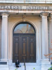 Peabody Institute building in Baltimore Maryland