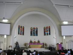 Cathedral of St. John in Kuala Lumpur exterior view