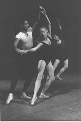 Members of the New York City Ballet giving a lecture demonstration at the Habima Theatre in Tel Aviv