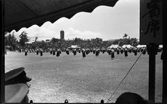 Jodo performance in Taihoku New Park during 1939 martial arts competition