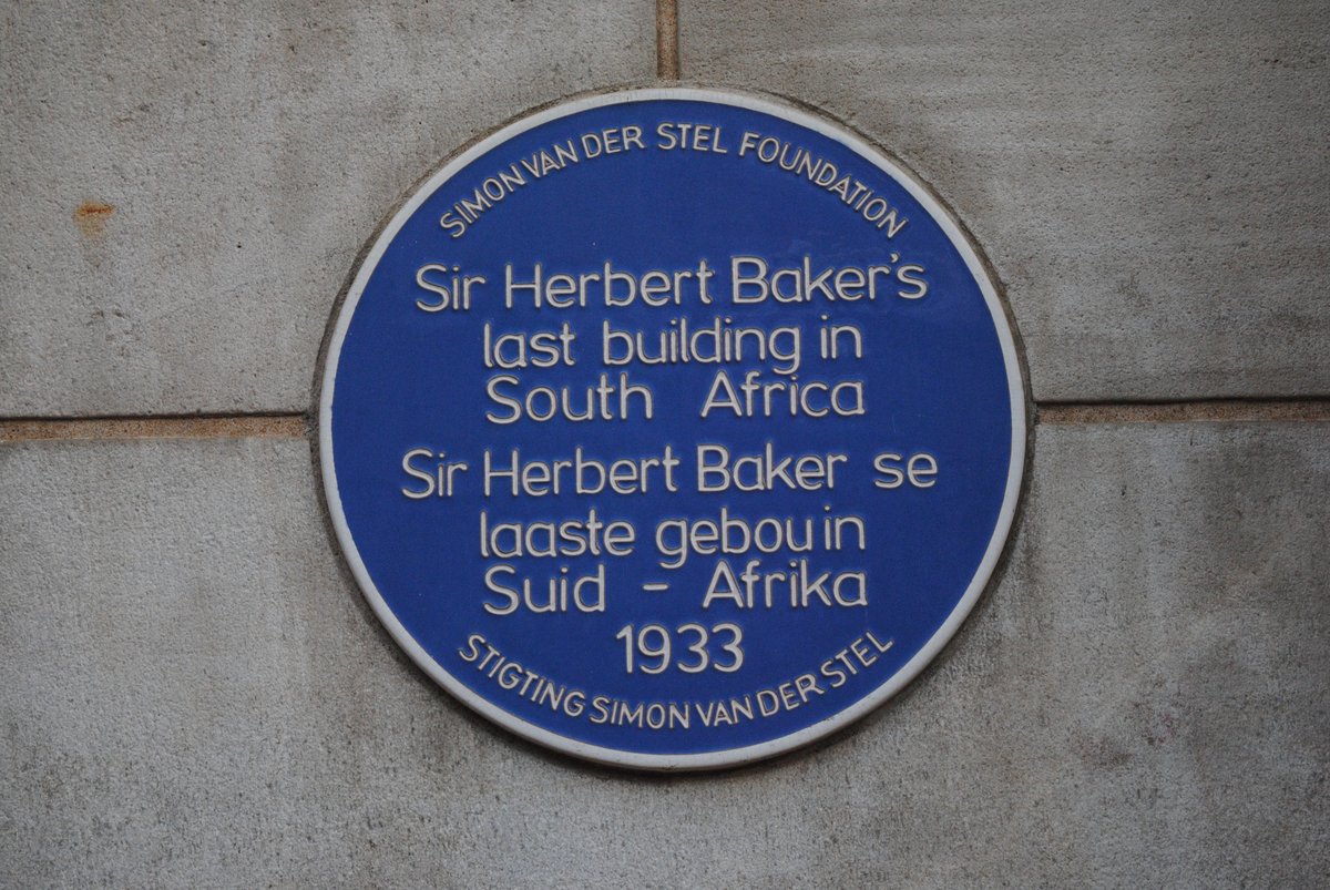 Sir Herbert Baker's Last Building in Cape Town, South Africa