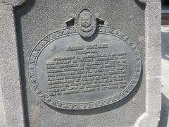 Historical marker of Joaquin Gonzalez politician in Baliuag Bulacan