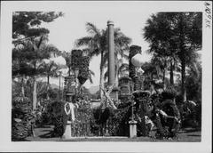Funeral procession of Jonah Kūhiō Kalanianaʻole with Hawaiian attendees