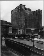 Hotel Commodore at Pershing Square, 42nd Street and Lexington Avenue, New York City