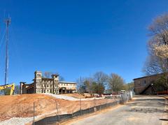 View of Atlanta Stockade in Grant Park, Atlanta, Georgia