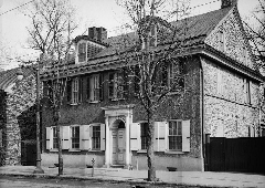 Grumblethorpe historic house museum in Philadelphia PA