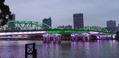 Haizhu Bridge after 2013 maintenance over Pearl River in Guangzhou